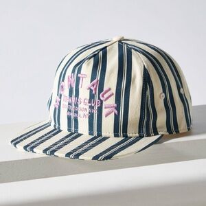 Anthropologie Coney Island Picnic “Montauk Tennis Club” Hat